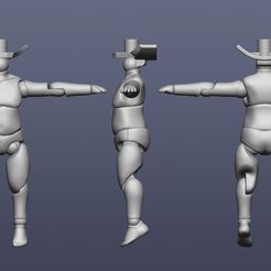 i¦-¥.jpg Файл STL Тело куклы Нендороид・3D-печатный дизайн для загрузки