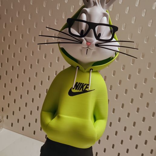 🎨 Bugs bunny urban vibes Fan art (multiparts/3mf)・3D Print