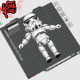 05.png Star Wars Storm Trooper MultiColor Flexi Print-In-Place + figure & keychain