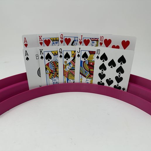 A Playing Card Holder for Lora.