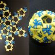 Icosidodecahedron.jpg Бесплатный STL файл Another polyhedra construction set 20 mm・3D-печатная модель для загрузки