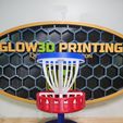 20231227_220622.jpg Disc Golf Basket Multicolor - Easy Print