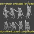 Royal_Guard_patreon_pic_on_thingiverse.png Foxmen: Royal Guard Miniatures