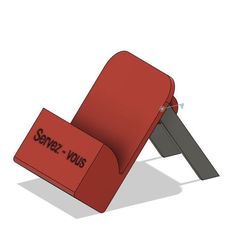 Support-carte-de-visite.jpg STL-Datei Visitenkartenhalter・3D-Drucker-Vorlage zum herunterladen