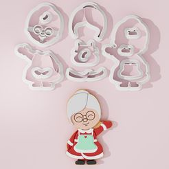 Giagia.jpg Miss Santa Claus #3 Cookie Cutter