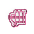 Virgo-2.png Virgo Zodiac Cookie Cutter