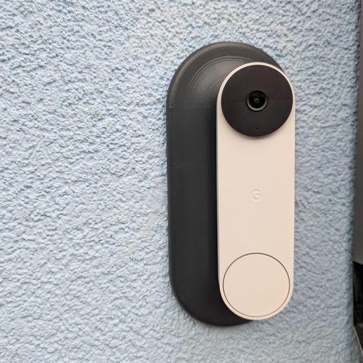 Cover plate 20° for NEST Doorbell (with battery)