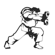 render0001.png Ryu Street Fighter Keychain