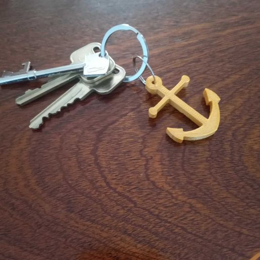 ANCHOR KEYCHAIN 3D model