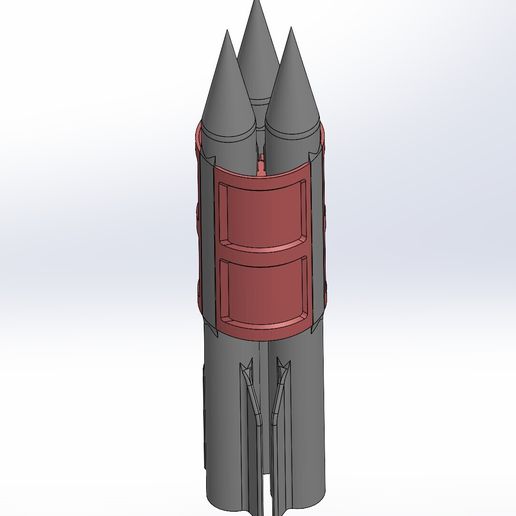 MIRV, triple sabot potato cannon projectile