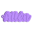 ailen.stl 60 porte-clés avec nom
