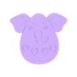 Oeuf 2.stl Easter egg to paint/color