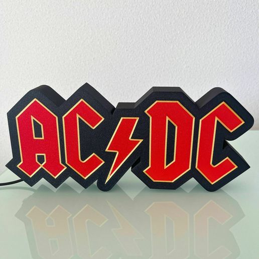 🔦 Decorative LED Nightlight AC/DC Table/Wall Lamp Same Layer Print・ STL ...