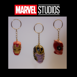 DSC_0079.png Fichier STL Porte-clés Marvel・Modèle pour impression 3D à télécharger