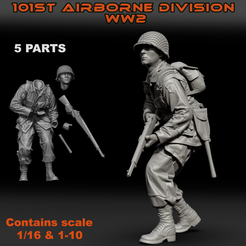 Poster.png 101st Airborne Division WW2 soldier
