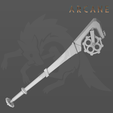 ekko-mace-arcane-league-of-legends-3d-model-for-cosplay-stl-3.png Ekko Mace Arcane Season 2 League of Legends weapon stl for cosplay