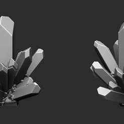 cristals_necrons.png STL file Crystals for bases・3D printable model to download