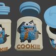 02 JARRON COOKIE MONSTER.jpg Cookie Monster Cookie Vase