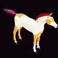 02.jpg DOWNLOAD Arabian horse 3d model - animated for blender-fbx-unity-maya-unreal-c4d-3ds max - 3D printing HORSE - POKÉMON - GARDEN
