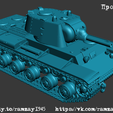 KV-1-pre-serial-front.png Protótipos pré-série do KV-1 1:100