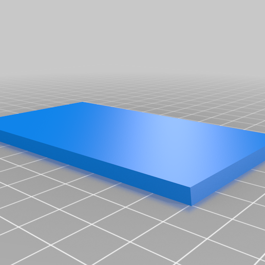 60mm*100mm and 40mm*20mm bases for Warhammer and other old world games - 3D model önizlemesi