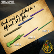 13.png Harry Potter Hogwarts Wands Collection