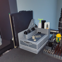 BambuLabsStation.png STL file Bambu Labs Station - X1, X1 Carbon, and P1P Organization Station・3D printing design to download