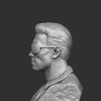 232.jpg Arnold T-800 bust with glasses for 3d print stl .2 options
