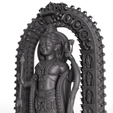 v4.png Divine Ram Lalla Statue 3D Printing File