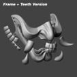 Frame Teeth.jpg Hannya Ninja Maske