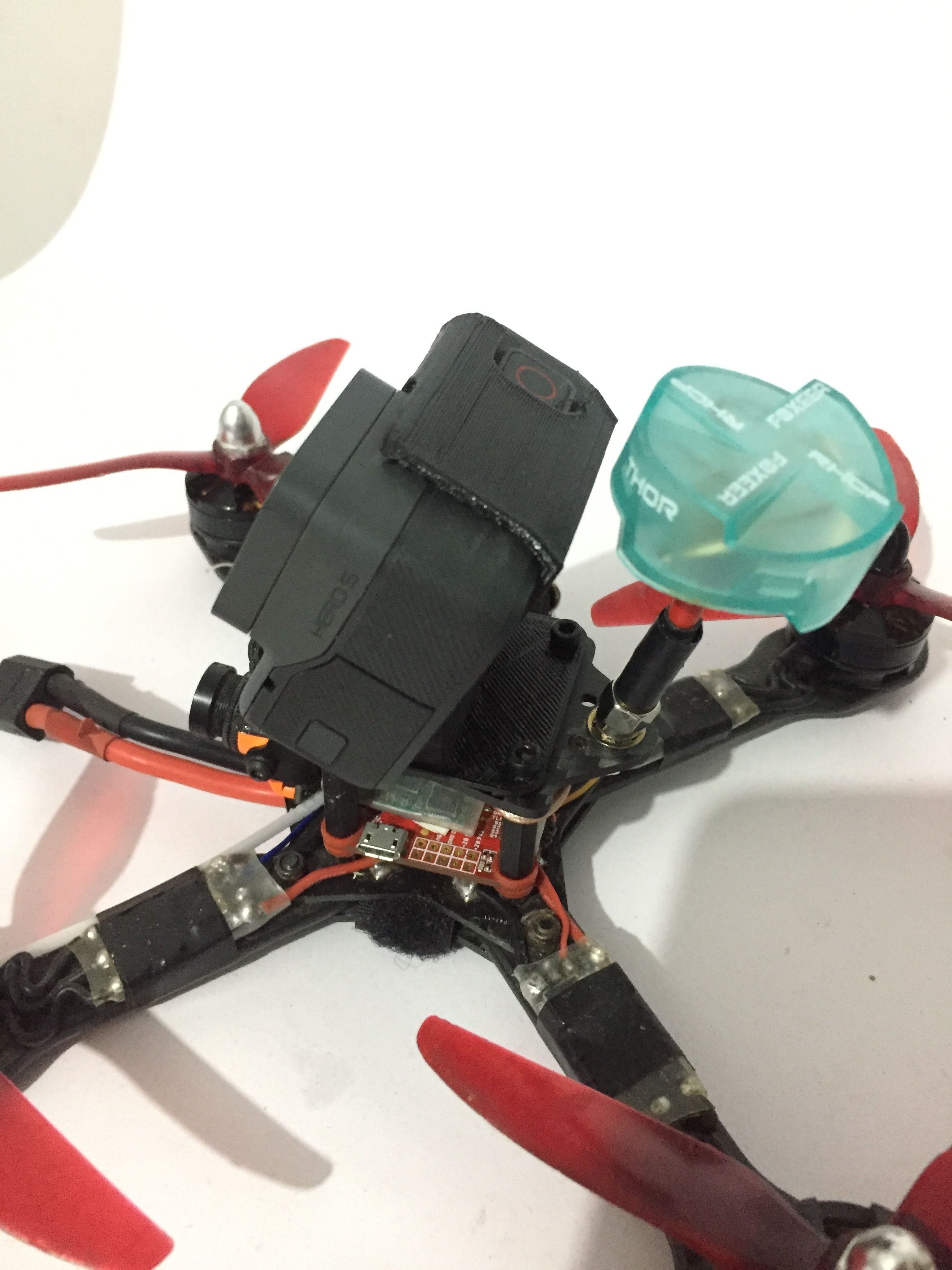 Download free STL file GoPro 5/6 Drone FPV Mount • 3D print model • Cults