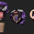 ice-cream-gastly-9.jpg Pokemon - Ice Cream Gastly, Haunter and Gengar