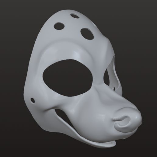 Furry mask Head base
