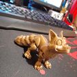 Niedlicher Flexi Print-in-Place Fuchs
