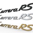 3.jpg Carrera RS Porsche-Emblem-Schild