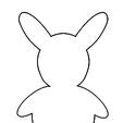 LRR5.jpg Сollection. Easter rabbit banny and carrot cookie cutter. 6 pcs.