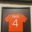 IMG_2723.jpeg Virgil Van Dijk jersey with frame