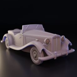 MGTD01.jpg OBJ-Datei MGTD Oldtimer・Vorlage für 3D-Druck zum herunterladen