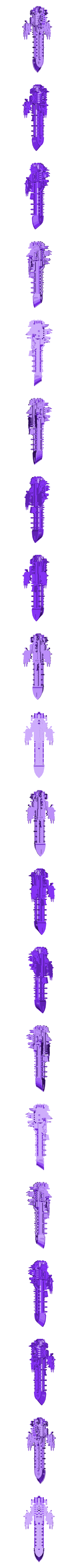Plain_Hull.stl Imperial Battleships 2.0