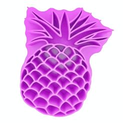 Cookie-Cutter-CCSP68_0001.jpg STL file Pineapple Cookie Cutter CCSP68・3D printable model to download