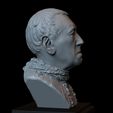 05.jpg Three Eyed Raven (Max Von Sydow) Game of Thrones character, 3d Printable Model, Bust, Portrait, Sculpture, 153mm tall, downloadable STL file