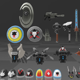 1-18-Gear.png Custom 1/18 Space Wolves and Raven Guard Gear