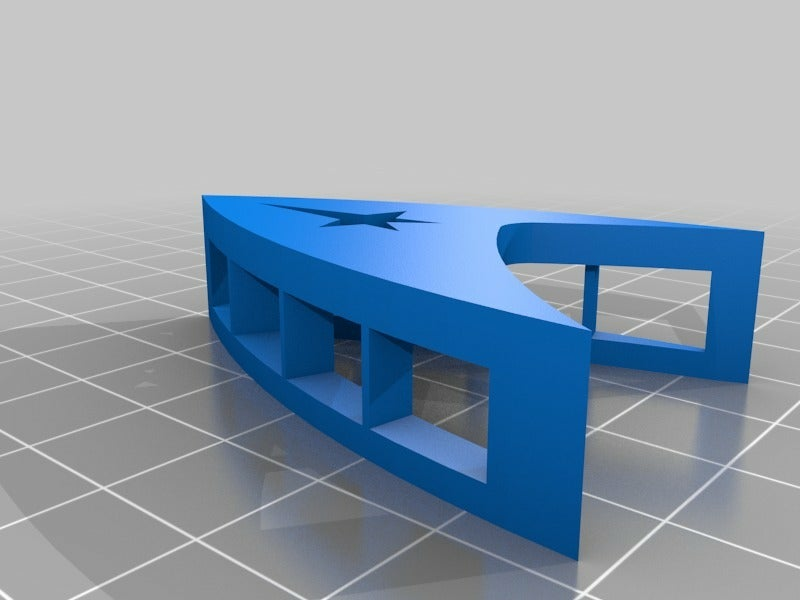 Belt Loop Stl Download free STL file Star Trek Delta belt loop • 3D printable design ...
