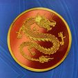 IMG_4212.jpg Chinese New Year Dragon Wall Decoration & Coaster V2