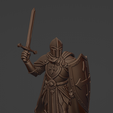 325.png Medieval Hero Mega Pack  10 Fantasy Characters STL OBJ