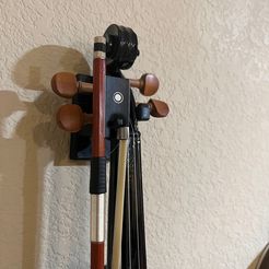 Violin-1.jpg Archivo STL Colgador para violín・Diseño de impresión en 3D para descargar