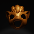 6.png Vulpix - Pokemon Cosplay Costume Face Mask 3D print model