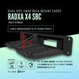 3.jpg 10-Inch 1U Dual Hot-Swap Rack Mount Caddy for Radxa X4 SBC - 3D Printable STL & 3MF Files | Custom Design for Homelab Clusters