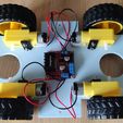 base-with-motors.jpg Arduino 4WD RC car - Robot Car with nRF24L01 - obstacle avoiding car