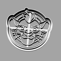 La guardia del leon 1.JPG Fichier STL Ensemble de la garde du lion Cookie Cutters・Design pour impression 3D à télécharger